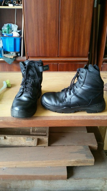 steel blue enforcer boots